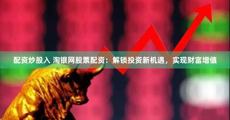 配资炒股入 淘银网股票配资：解锁投资新机遇，实现财富增值